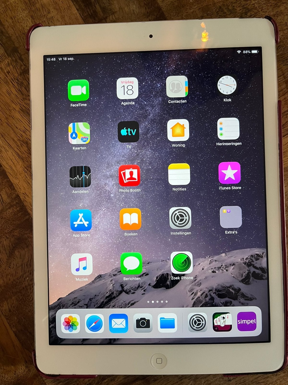 Ipad air, Computers en Software, Gebruikt, 32 GB, Apple iPad Air, Wi-Fi