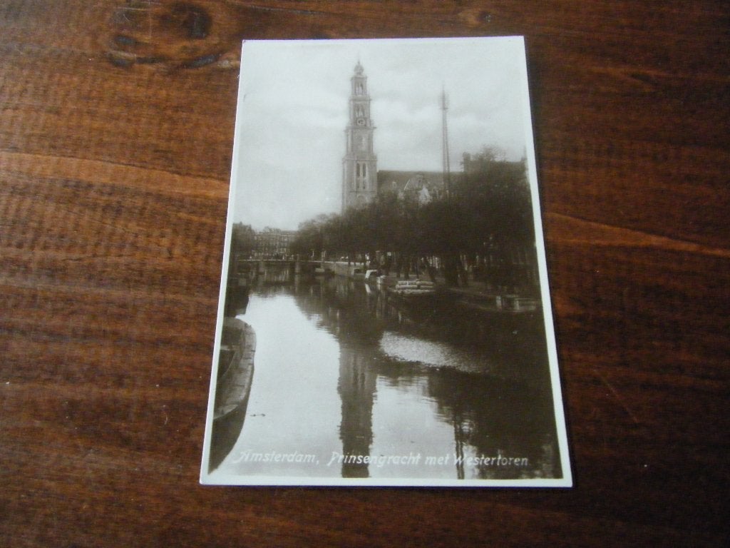 H29 - Amsterdam - Westertoren - Mooi/Oud, Ophalen of Verzenden, 1940 tot 1960, Noord-Holland