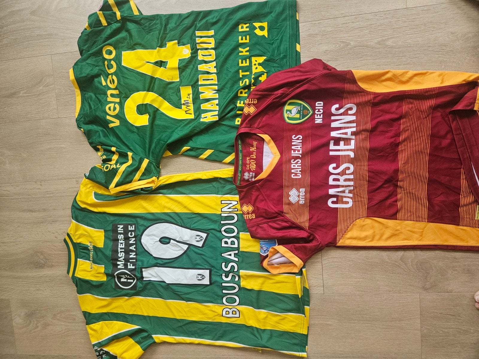 Meerdere wedstrijd gedragen shirt van ado., Sport en Fitness, Maat L, Ophalen of Verzenden, Gebruikt, Shirt