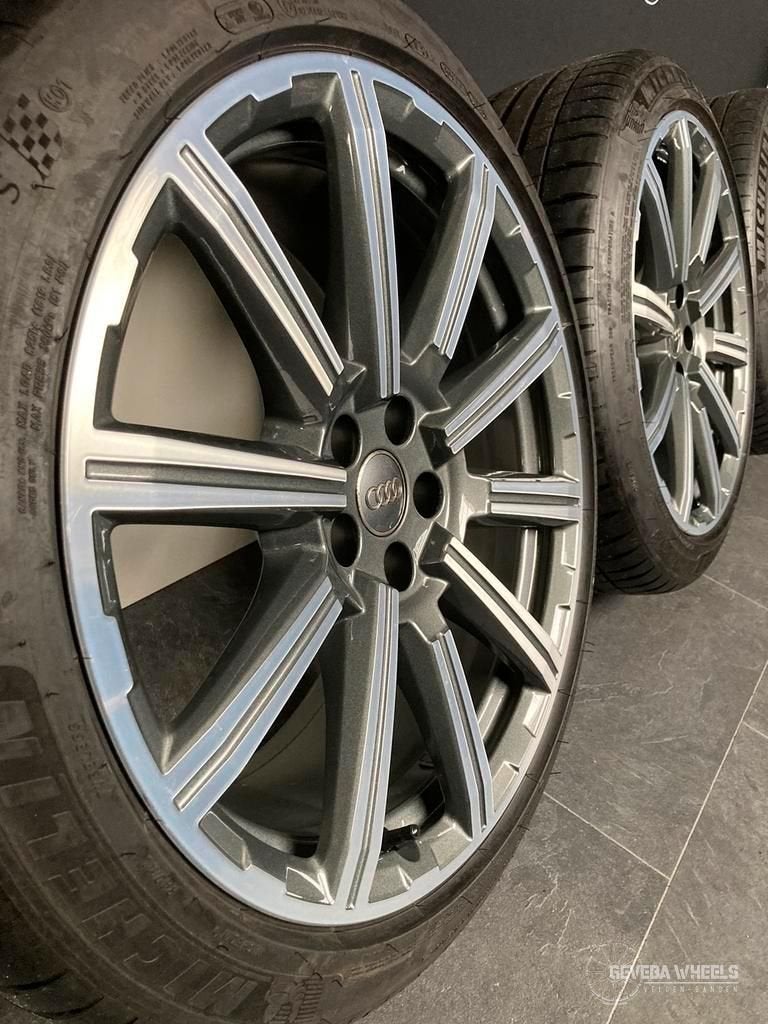 20'' originele Audi Q3 F3 Sportback velgen + banden 5x112, Auto-onderdelen, Banden en Velgen, Gebruikt, 255 mm, -, -