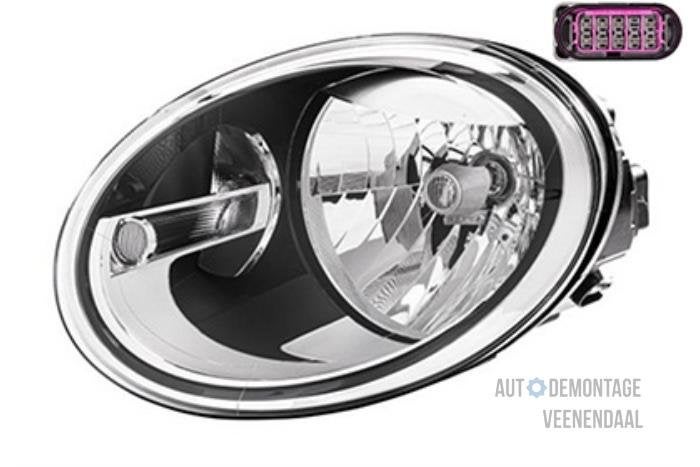Koplamp links van een Volkswagen Beetle, Auto-onderdelen, Verlichting, -, Volkswagen, -, Nieuw
