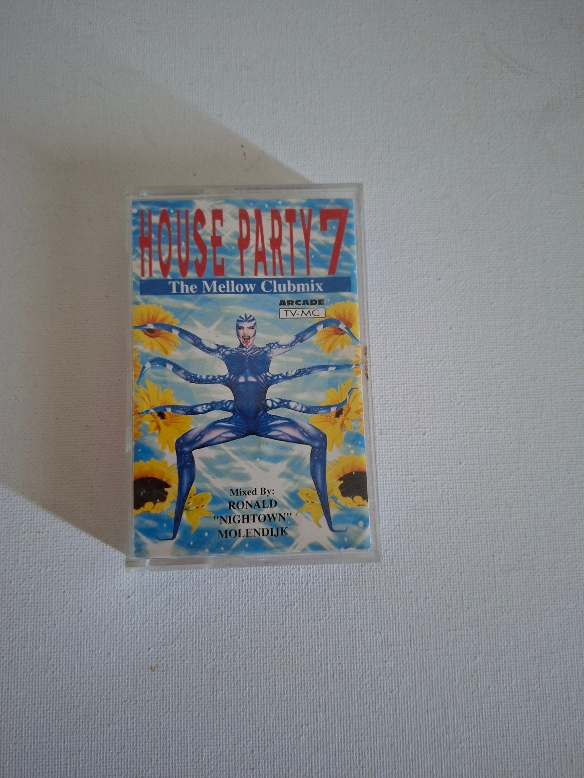 House Party 7 - The Mellow Clubmix Cassette, Cd's en Dvd's, Gebruikt, 1 bandje, Dance, Ophalen of Verzenden
