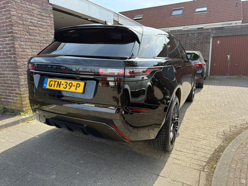 Land Rover Range Rover Velar P250 250pk AWD AUT 2019 Zwart, Zwart, 4 cilinders, Range Rover Velar, Zwart
