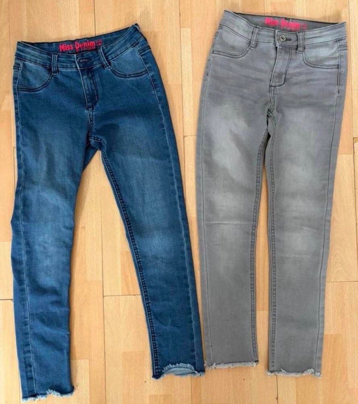 2 skinny spijkerbroeken en 2 pyjama’s maat 140, Ophalen of Verzenden, Zo goed als nieuw, Meisje, Overige typen