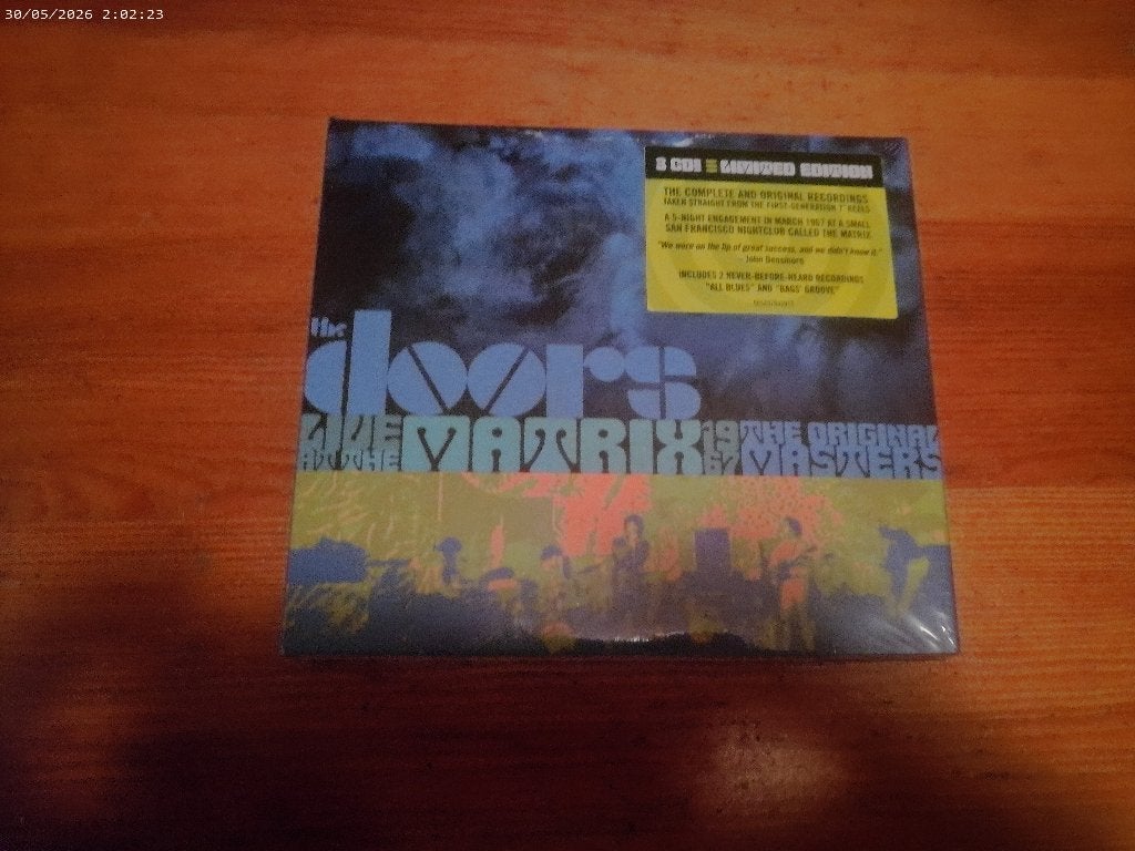 3 CD set The Doors - Live at the Matrix 1967 NIEUW, Ophalen of Verzenden, Nieuw in verpakking, Poprock