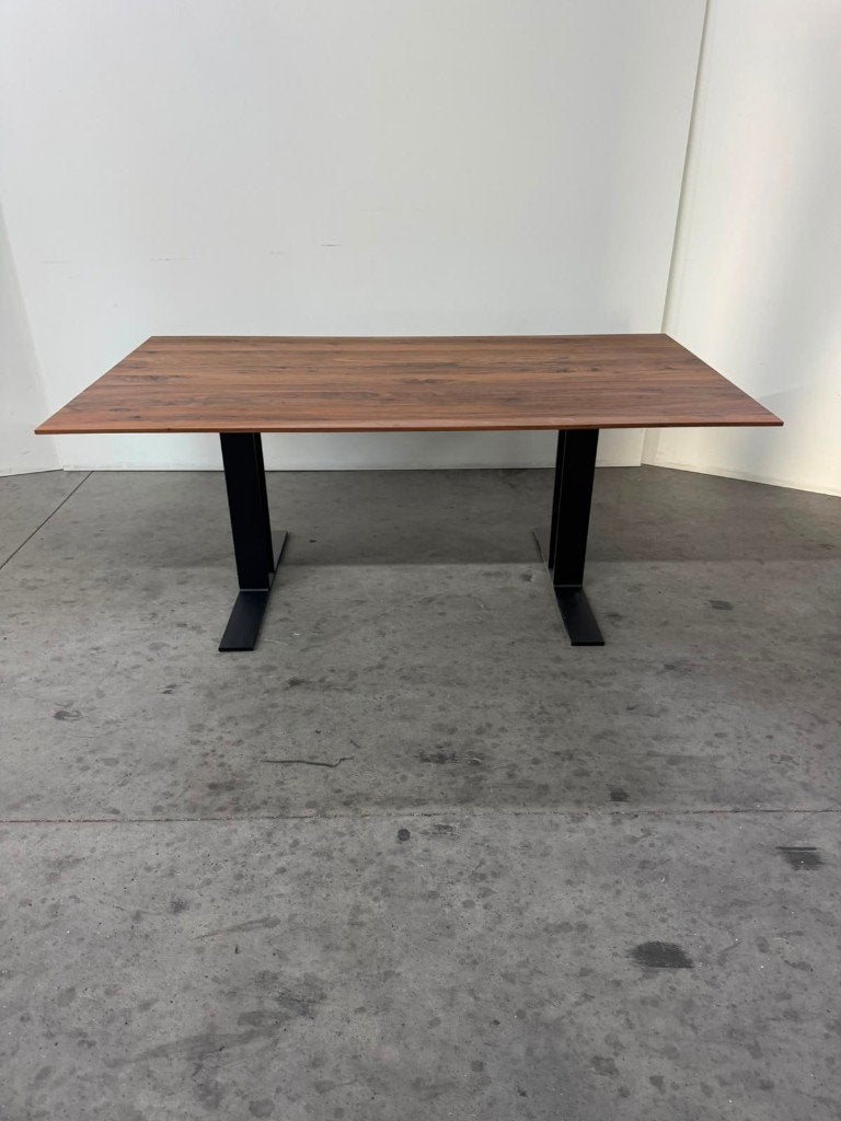 Nieuwe noten Bert Plantagie eettafel rechthoek 180x100x73cm, Huis en Inrichting, Tafels | Eettafels, Ophalen, Overige materialen