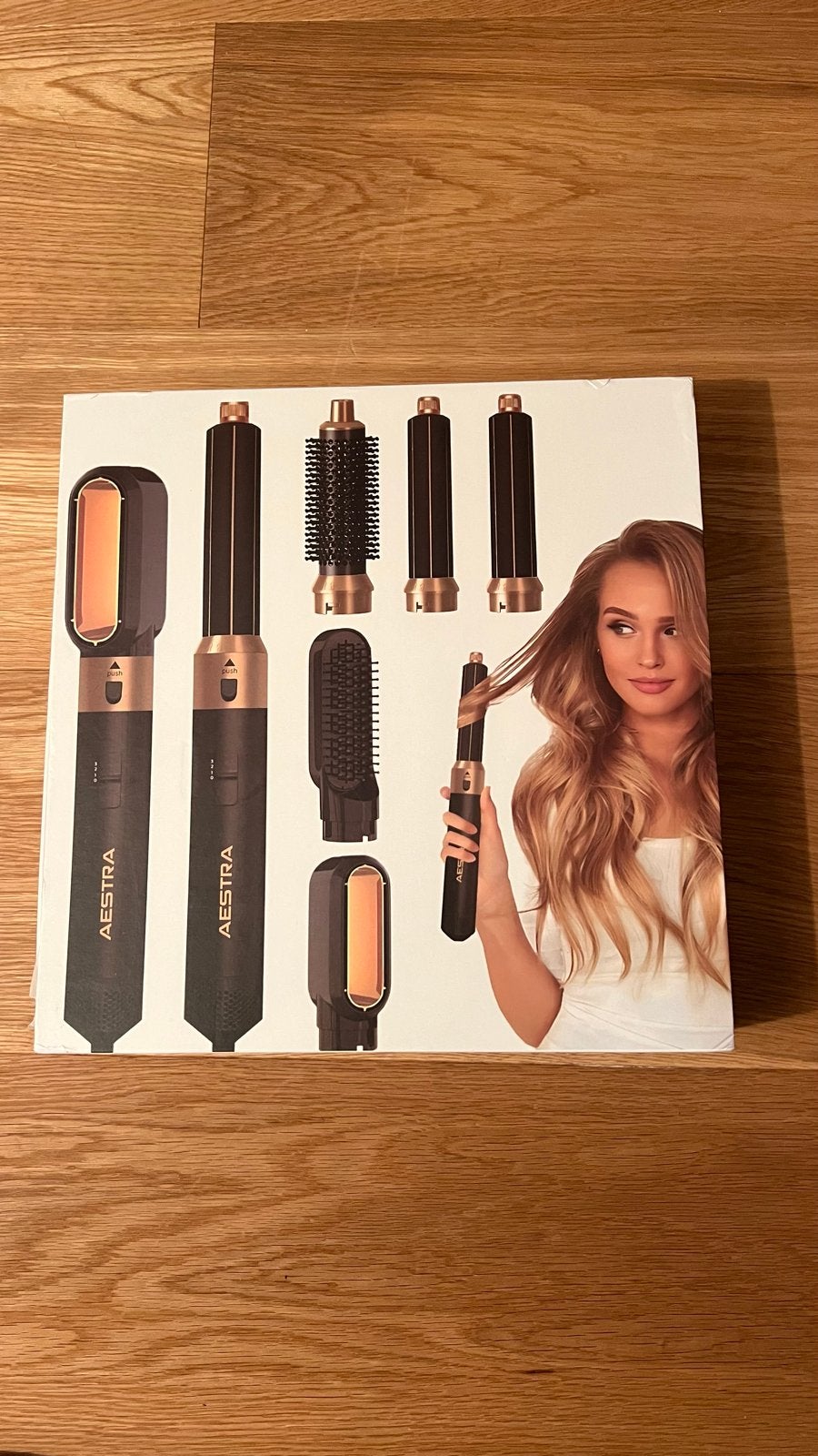 Aestra 5-in-1 Haarstyler - Föhn, Krulborstel, Stijltang, Ophalen of Verzenden, Nieuw, Haarverzorging