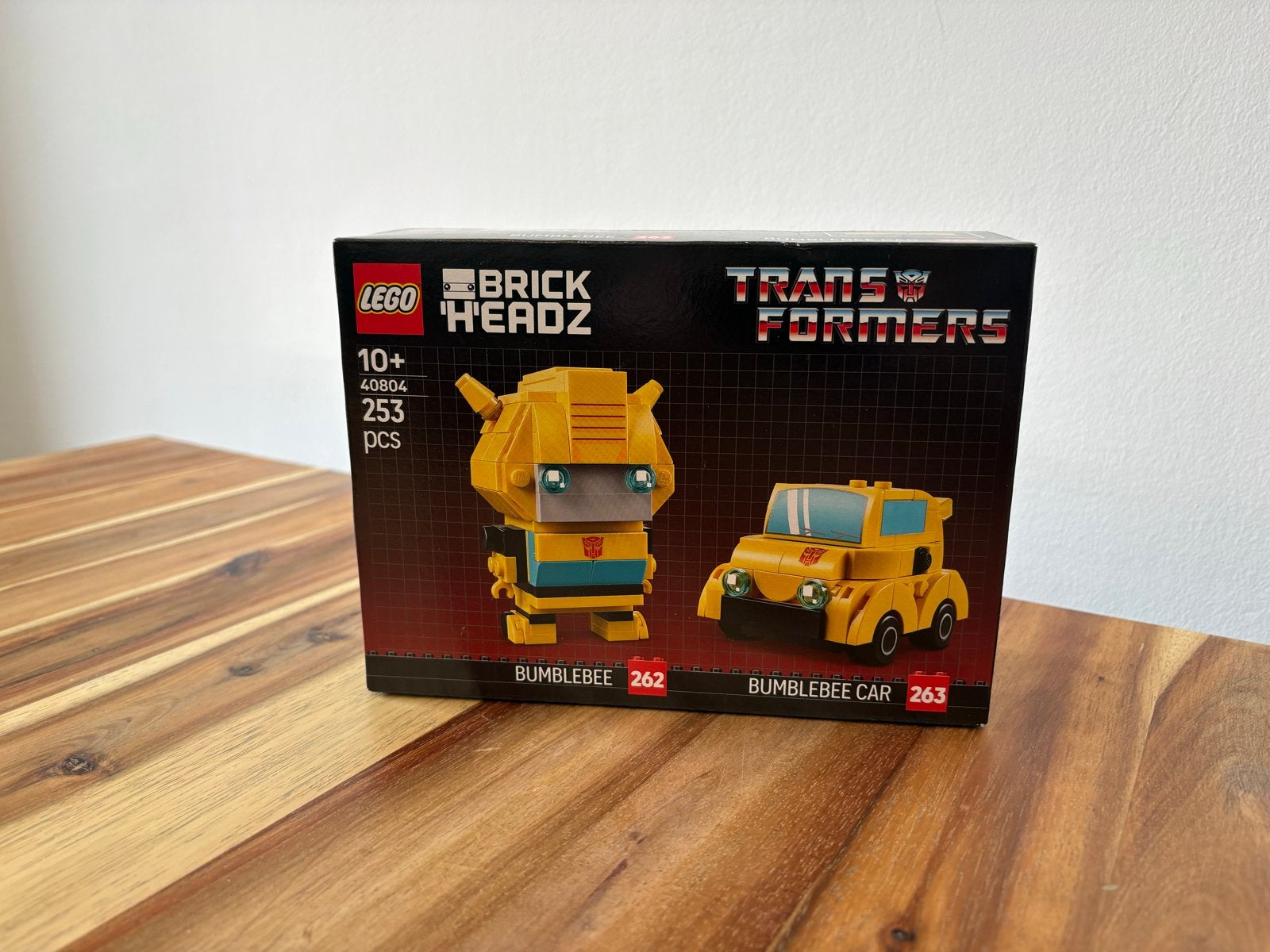 LEGO BrickHeadz Transformers Bumblebee 40804 Nieuw, Ophalen of Verzenden, Nieuw
