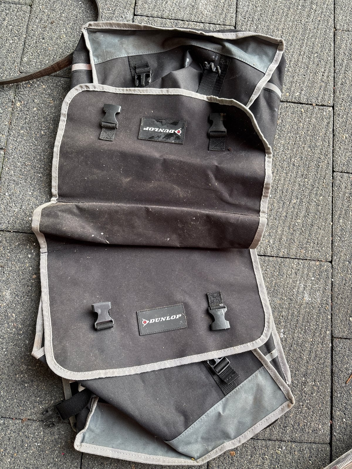 Dunlop fietstassen - Gebruikt, Fietsen en Brommers, Fietsaccessoires | Fietstassen, Ophalen of Verzenden, Gebruikt