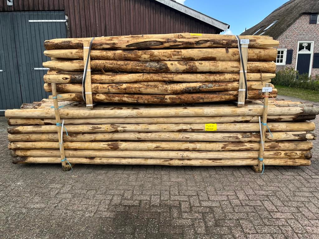 Lange palen 4 meter zonnedoek schaduwdoek schutting, Ophalen of Verzenden, Nieuw, 250 cm of meer, Palen