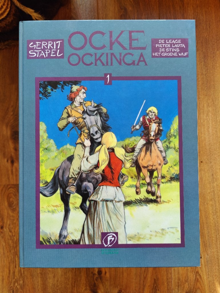 Ocke Ockinga - Gerrit Stapel - 1-4 - Hardcovers, Boeken, Meerdere stripboeken, Ophalen of Verzenden, Gelezen