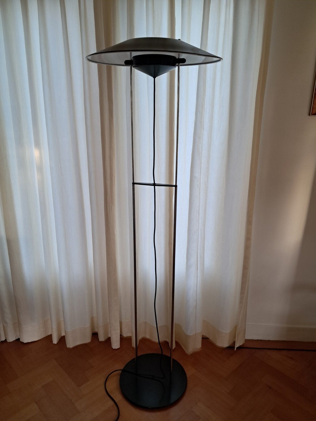 Vloerlamp Enrico Tronconi Jaren '70 Design met Dimmer, Huis en Inrichting, Ophalen, Gebruikt, Jaren '70 design, Italiaans design, Vintage