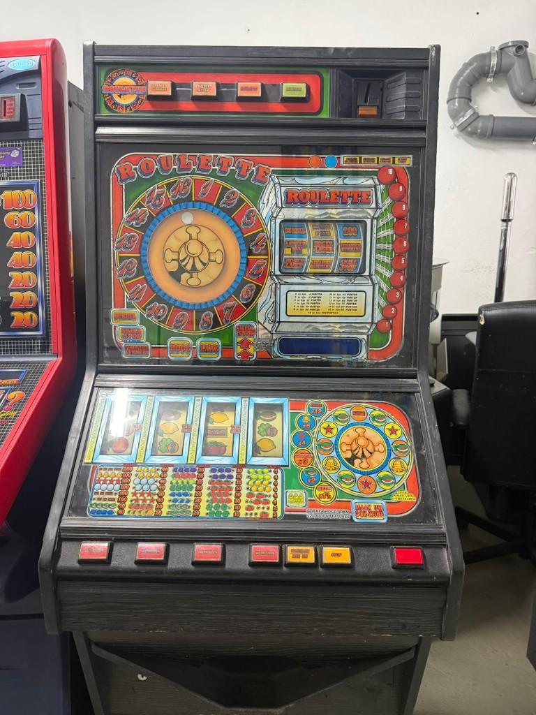 Roulette Gokkast, Verzamelen, Automaten | Gokkasten en Fruitautomaten, Euro, Ophalen, Gebruikt, Met sleutels