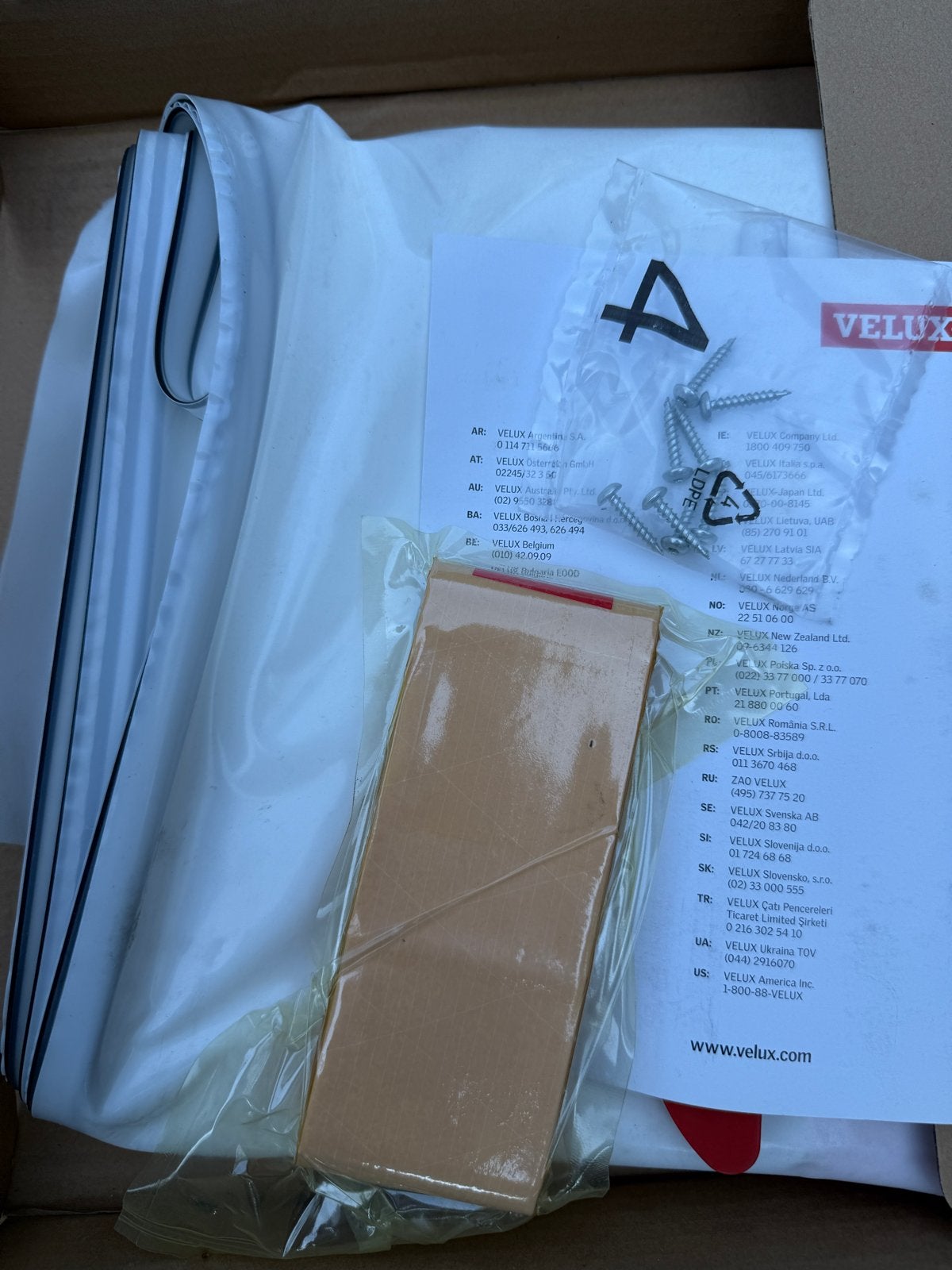 Velux BBX M08/MK08 0000 Dakraam Inbouwframe, Ophalen, Minder dan 80 cm, 120 tot 160 cm, Nieuw