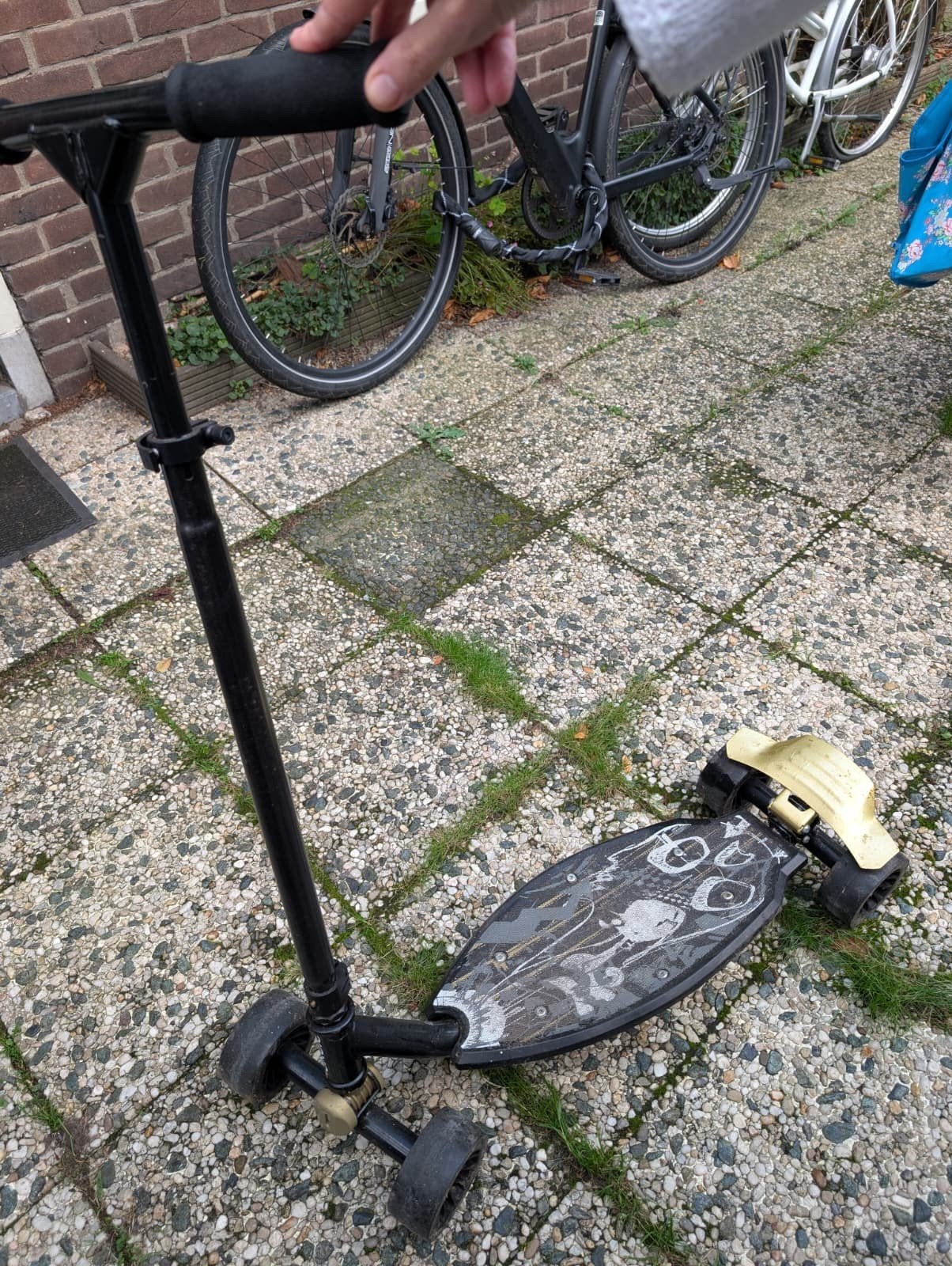 Oxelo step - waveboard step, Ophalen, Gebruikt, Gewone step, Oxelo