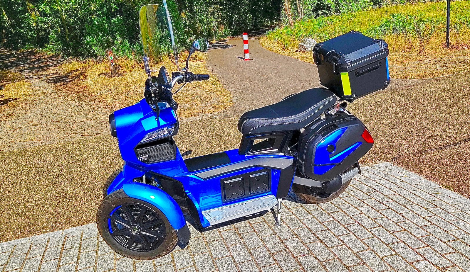E Scooter Doohan 1 jaar oud, 45 km incl kofferset+windscherm, Ophalen of Verzenden, Zo goed als nieuw, Overige typen, Overige merken