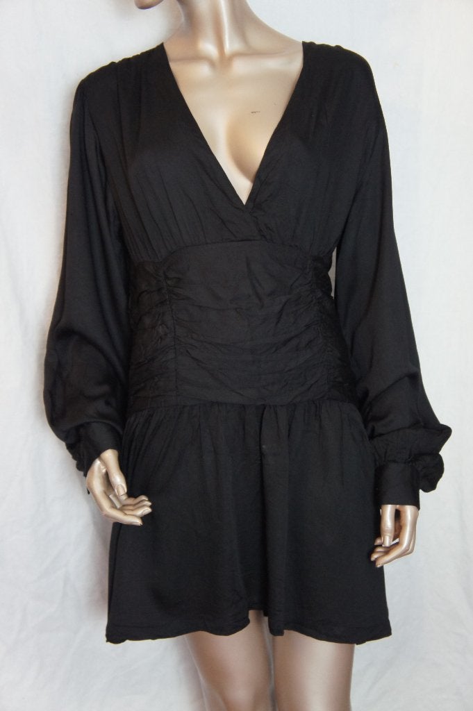 ROUGH STUDIOS blouse maat L ( valt als mt M), Ophalen of Verzenden, Zo goed als nieuw, Maat 38/40 (M), Zwart
