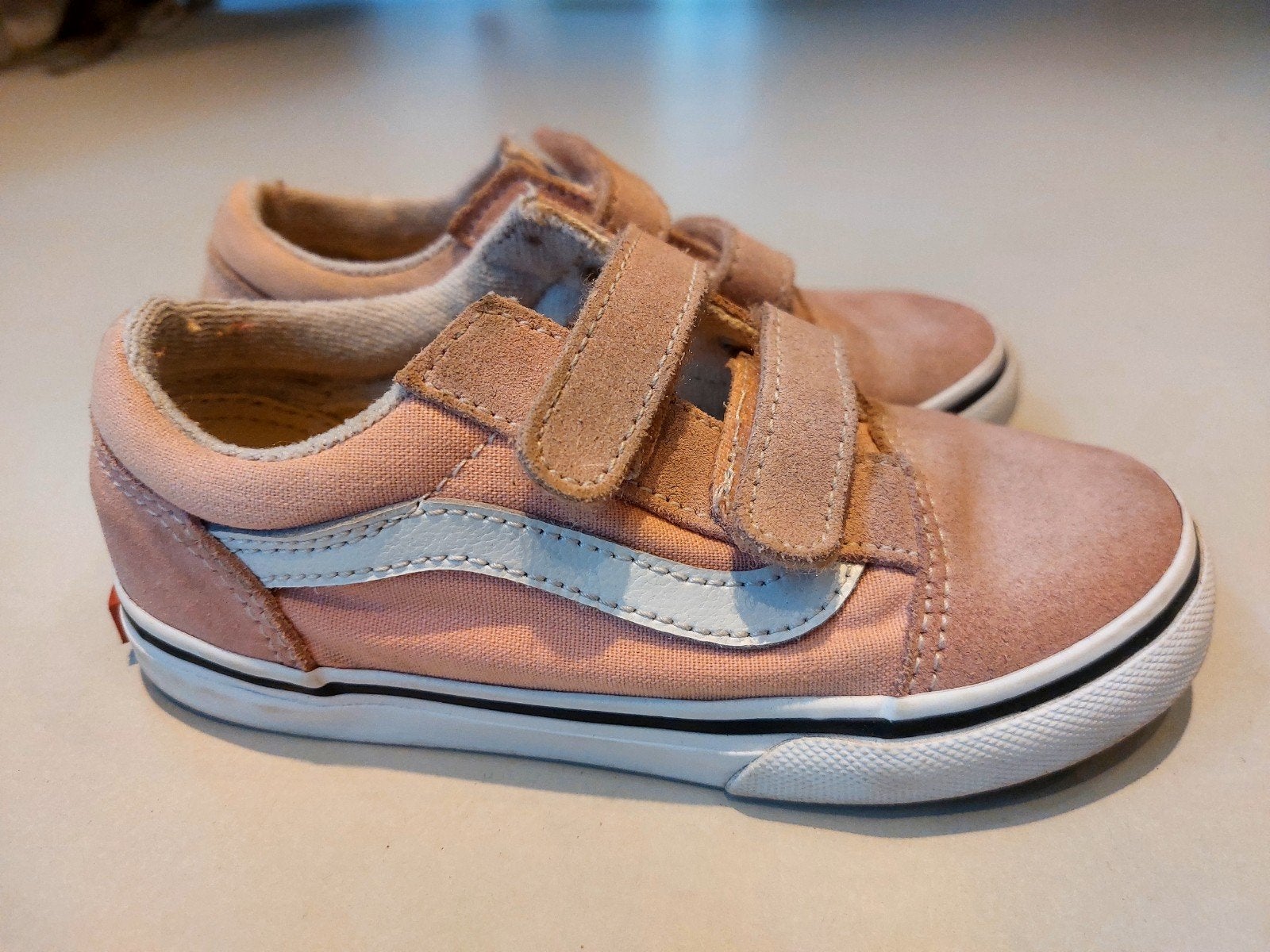 Vans Old Skool klittenband sneakers maat 26,5, Gebruikt, Vans, Jongen of Meisje, Schoenen