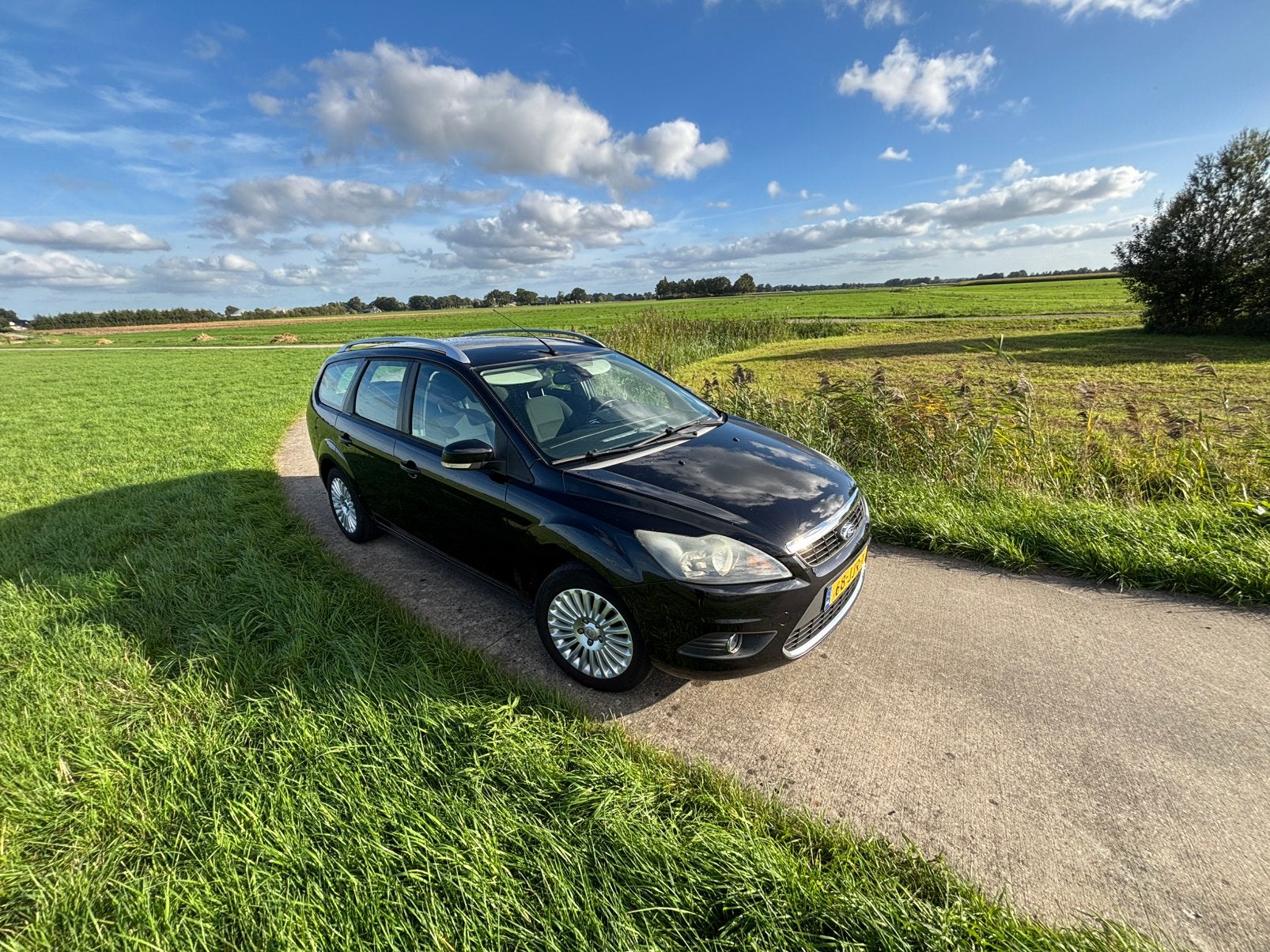 Zeer nette Ford Focus 1.6 16V 100PK 2009 Zwart, 1596 cc, Zwart, 4 cilinders, 100 pk