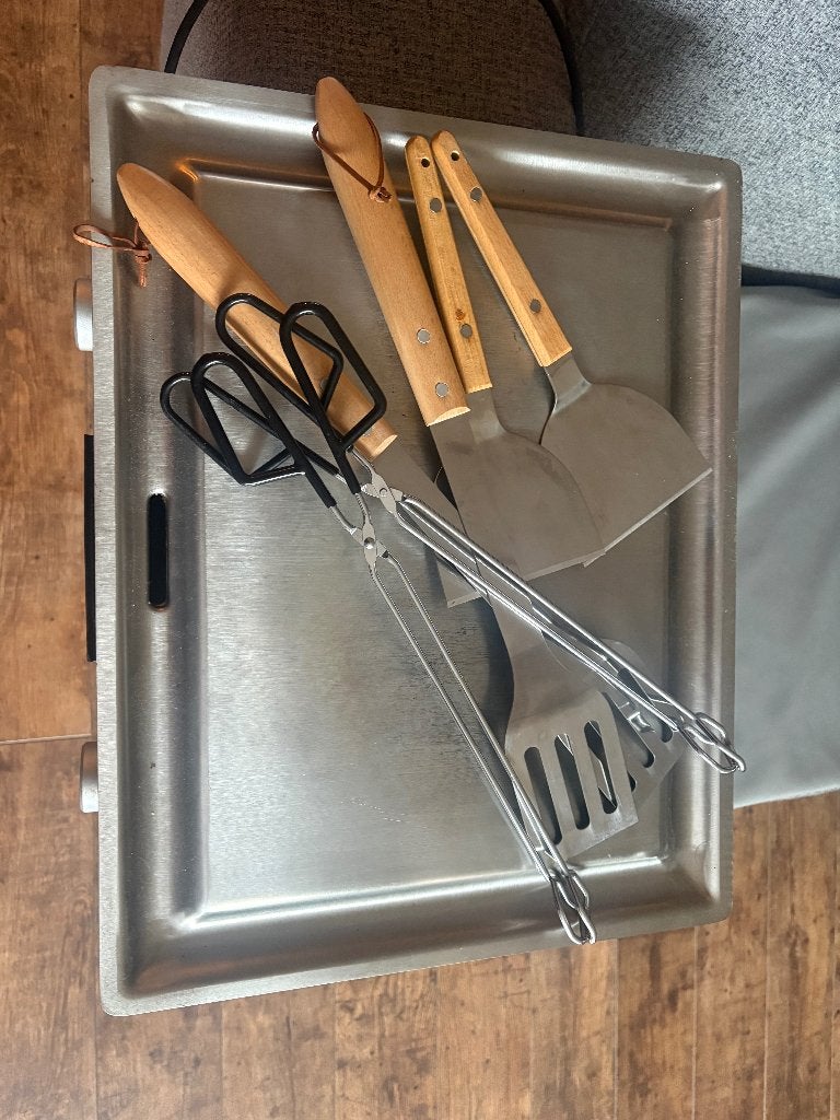 bakplaat, Witgoed en Apparatuur, Grillplaten, Gebruikt, Tafelgrill, Ophalen of Verzenden