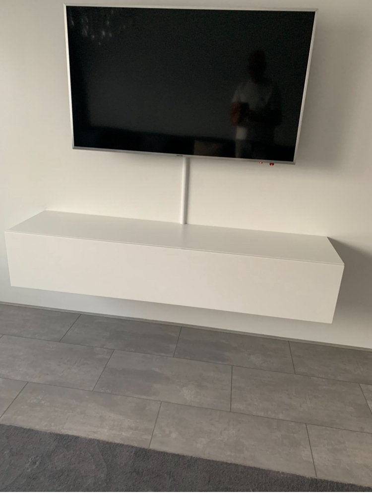 Tv kast 160/40diep/30h, 150 tot 200 cm, Ophalen of Verzenden, Zo goed als nieuw, Minder dan 100 cm