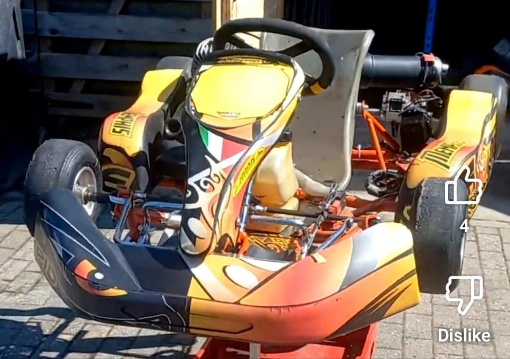 Intrepid 60cc iame kinderkart, Ophalen, Gebruikt