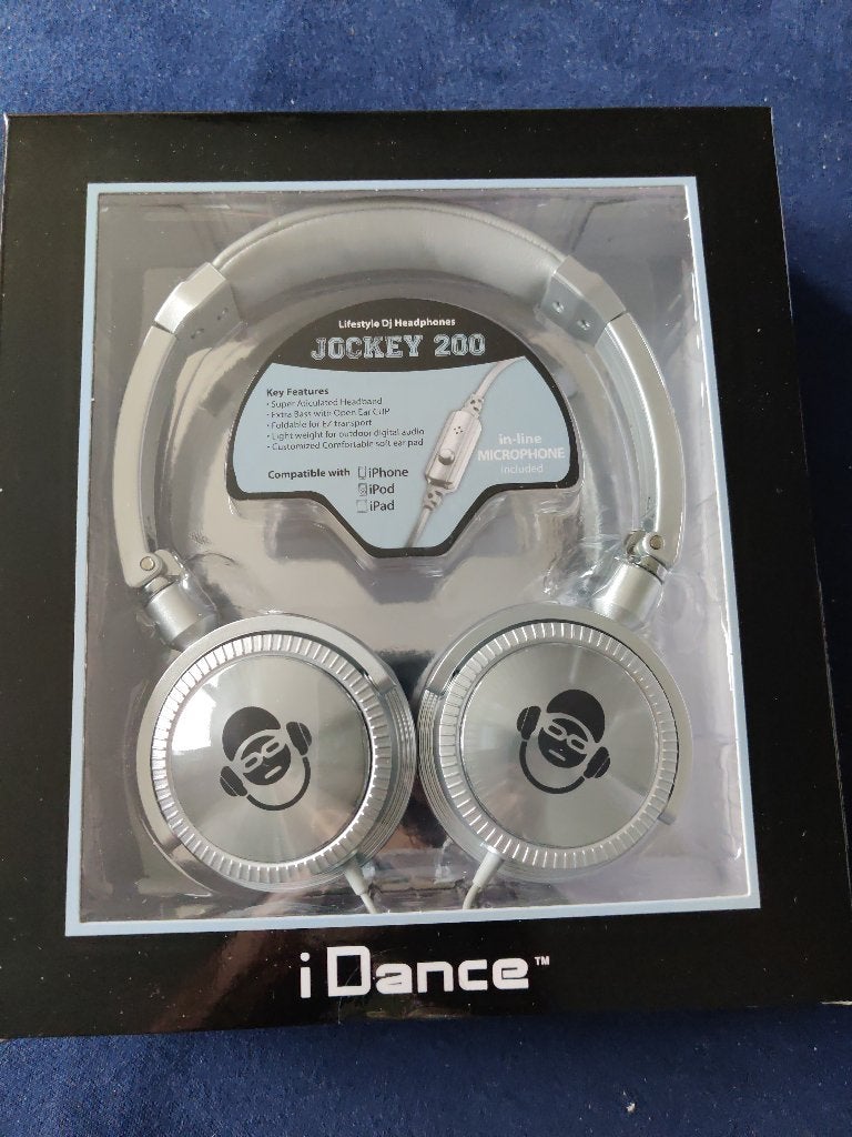 Lifestyle Dj Headphones iDance Jockey 200 iPhone/iPod/iPad, Ophalen of Verzenden, Nieuw, Dj-set, Overige merken