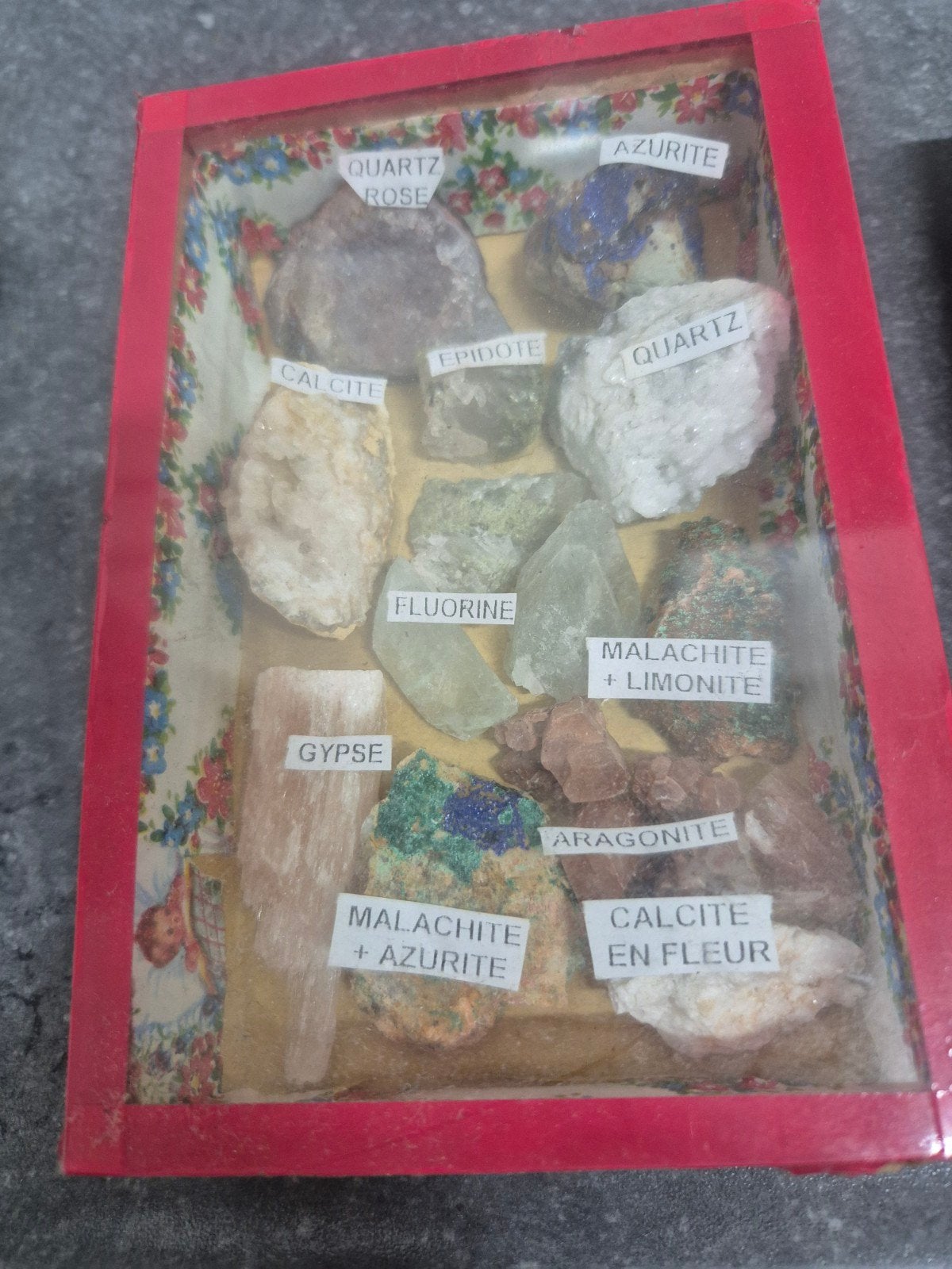 Verzameling van 11 mineralen uit Marokko, Ophalen, Mineraal
