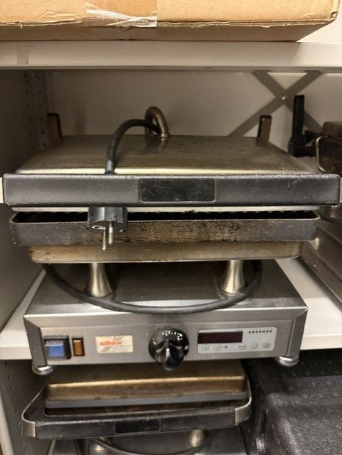 Occasion Silex contactgrill, Ophalen of Verzenden, Gebruikt