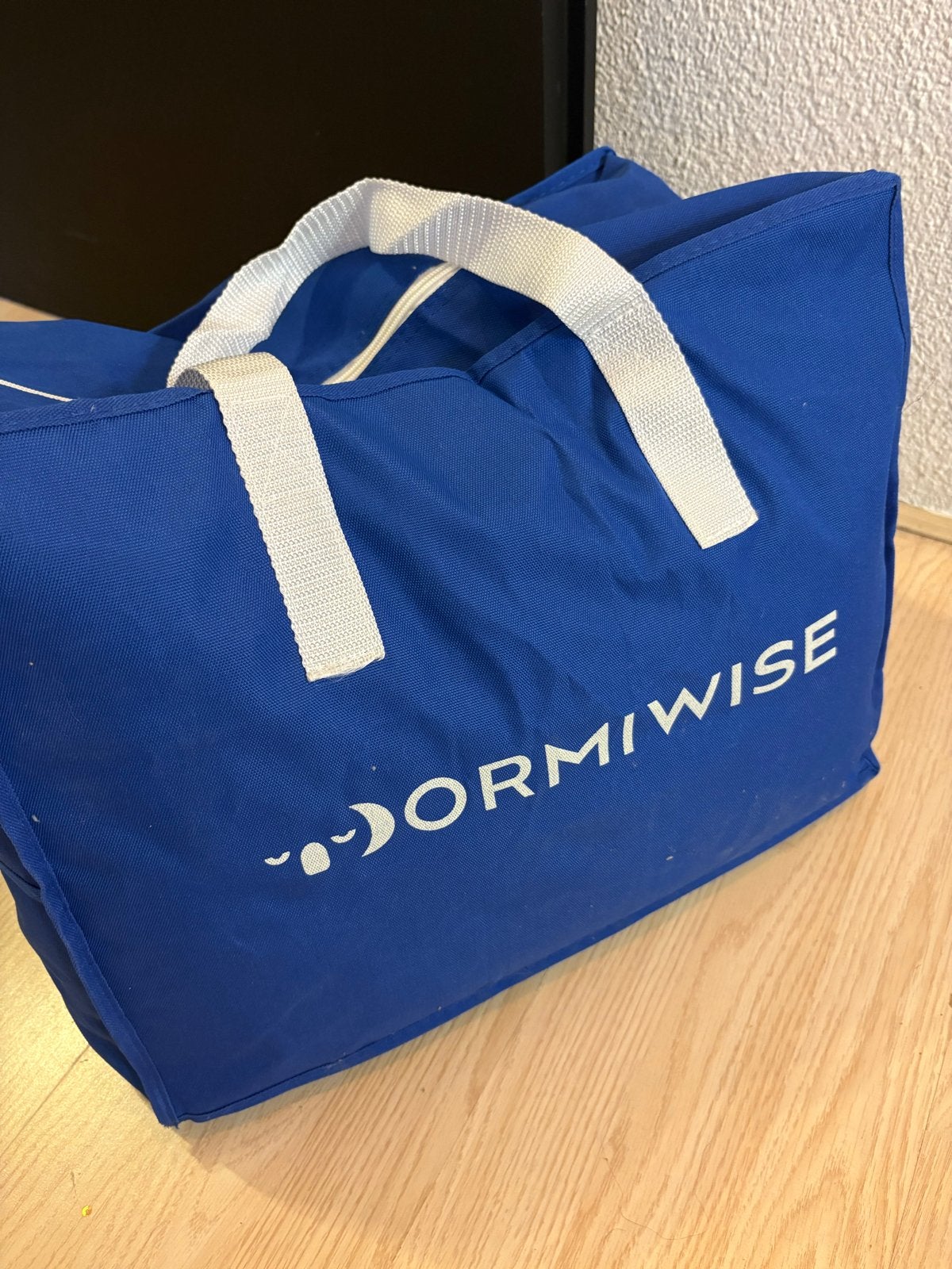 Dormiwise Verzwaringsdeken met blauwe hoes, 13kg, Eenpersoons, Blauw, Nieuw, Ophalen of Verzenden