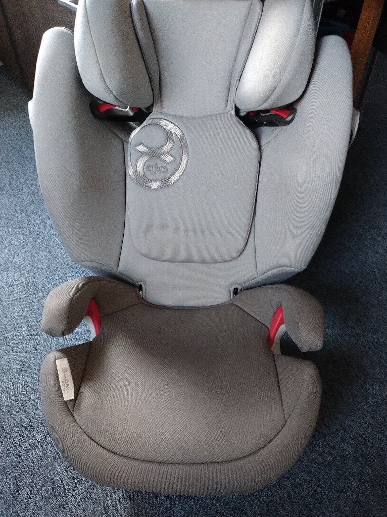 Cybex Solution M-Fix autostoel, Gebruikt, 15 t/m 36 kg, Isofix, Slaapstand