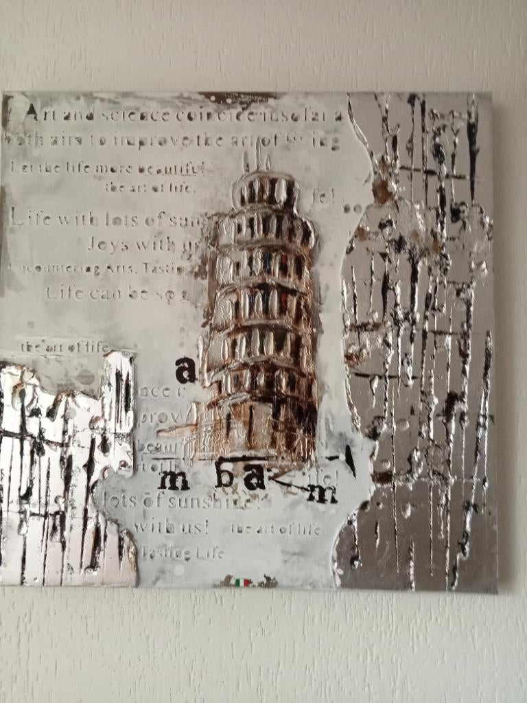 Schilderij Italië (Pisa), Antiek en Kunst, Ophalen