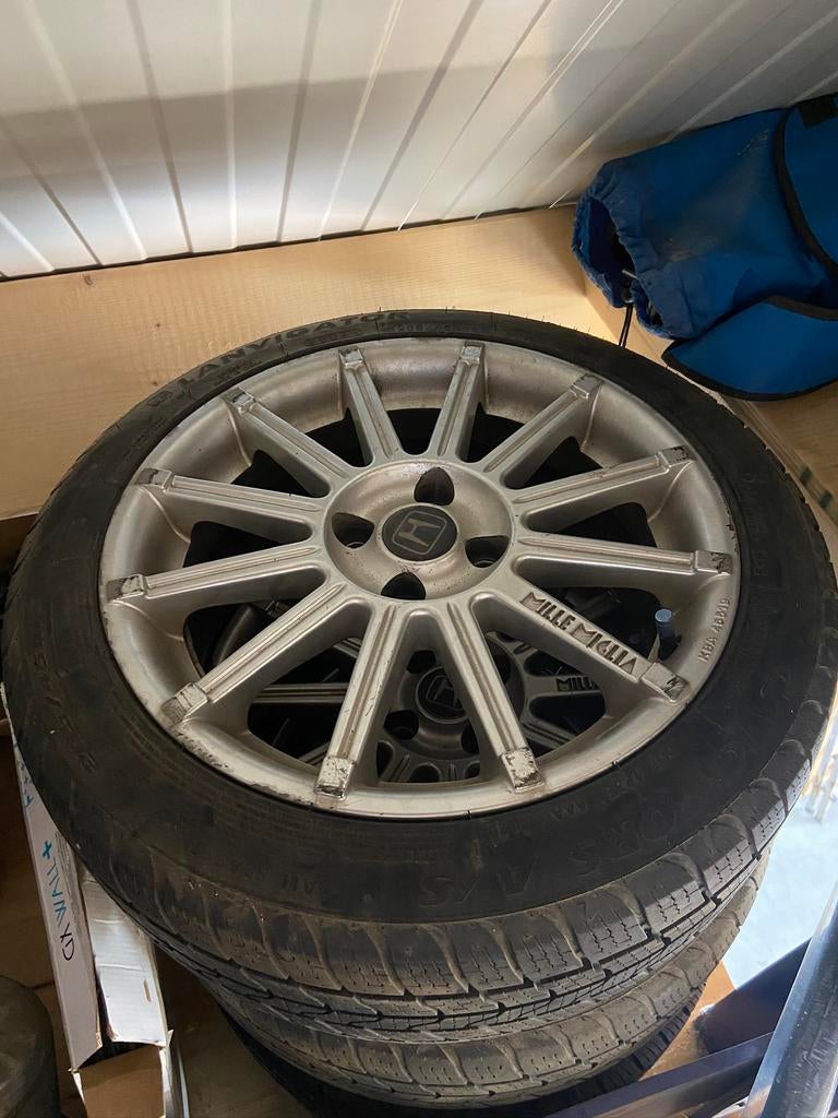 Velgenset 16 inch 4x100 Mille Miglia, Ophalen, Gebruikt