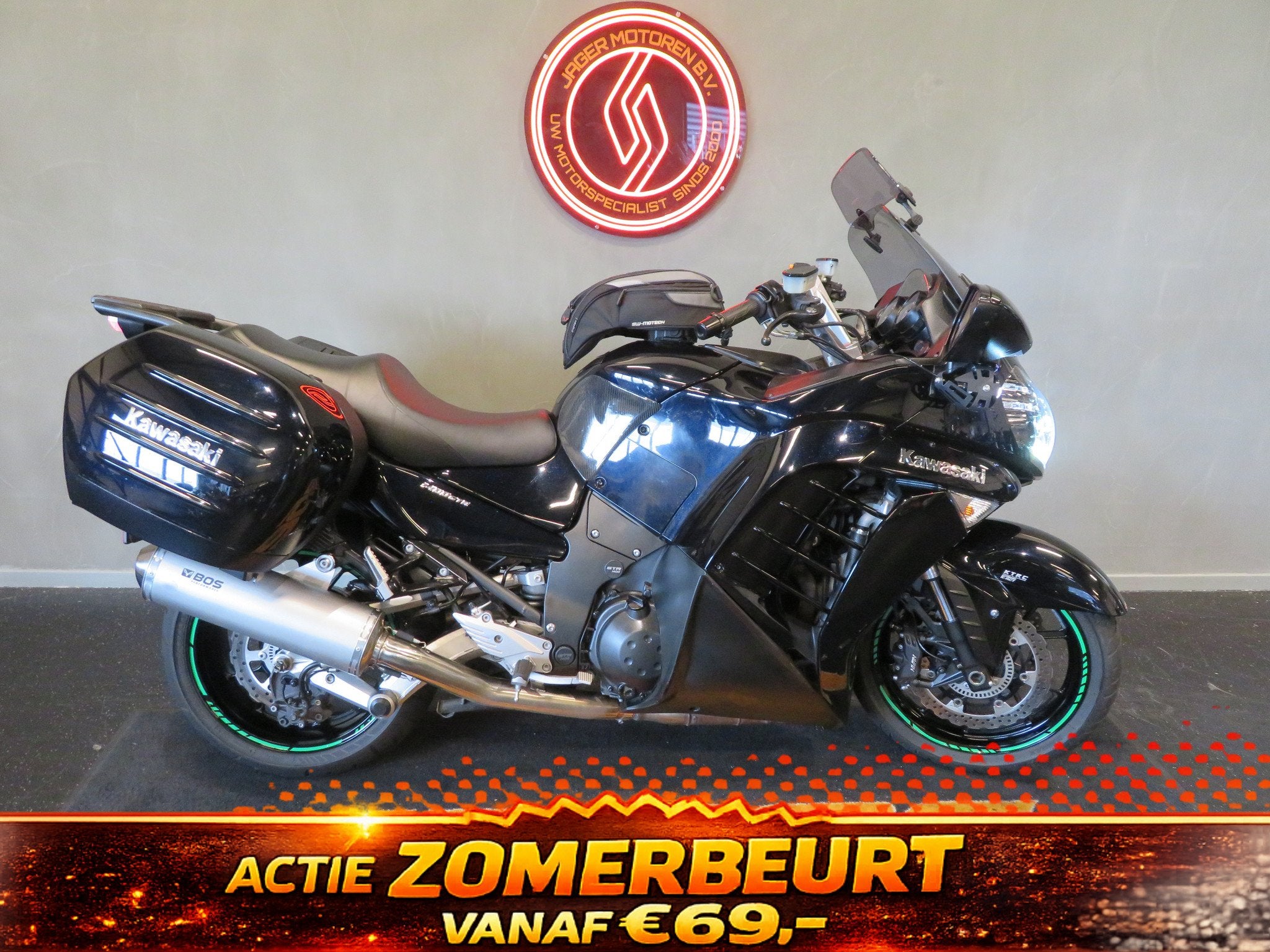 Kawasaki GTR 1400 GTR1400 BOS ZEER FRAAI! (bj 2014), Bedrijf, Toermotor