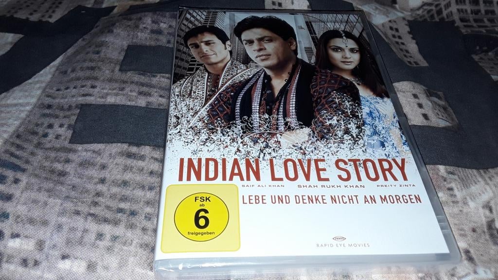 Shahrukh Khan. Indian Love Story. Dvd. Nieuw In Verpakking., Cd's en Dvd's, Vanaf 6 jaar, Ophalen of Verzenden, Nieuw in verpakking