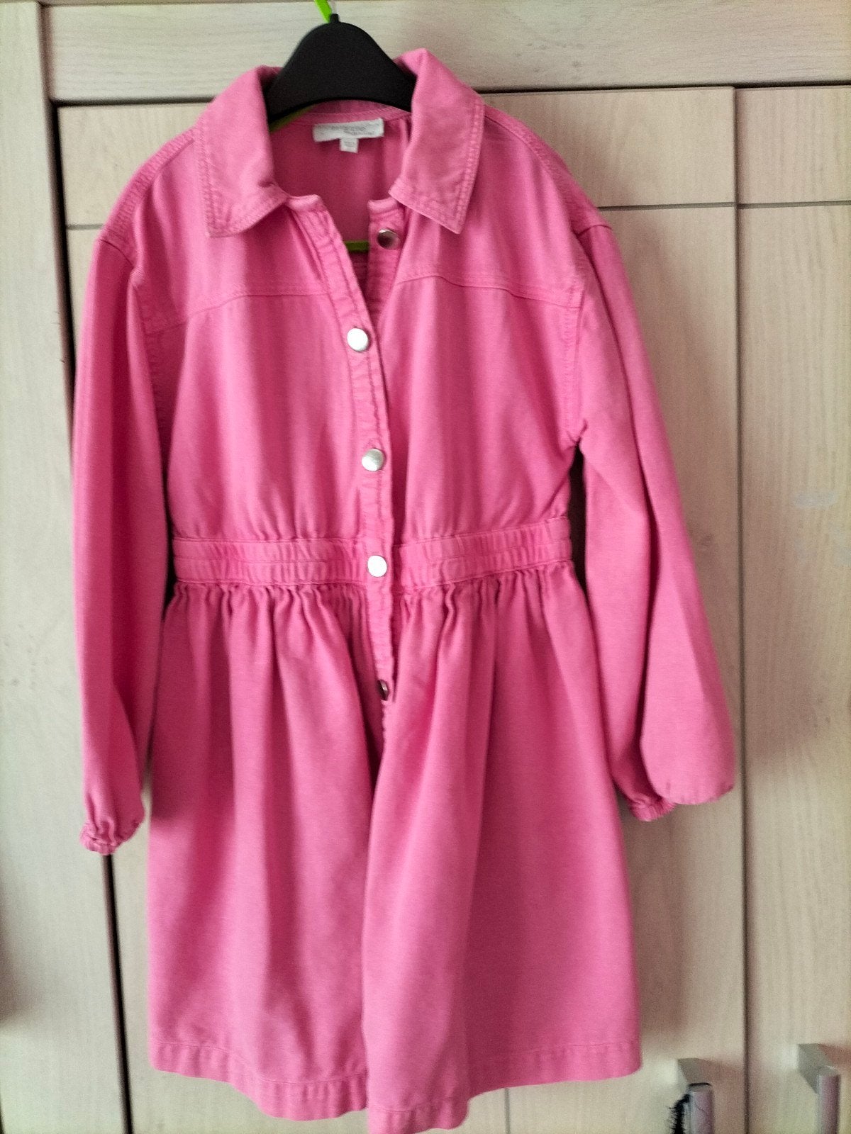 Frizzle meisjesjurk maat 122 - Prachtig roze, Ophalen of Verzenden, Zo goed als nieuw, Jurk of Rok, Frizzle