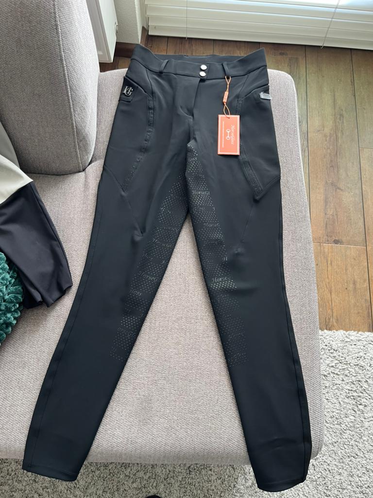 NIEUW Horsegloss rijbroek maat M zwart, Dieren en Toebehoren, Dressuur, Nieuw, Dames, Onderkleding