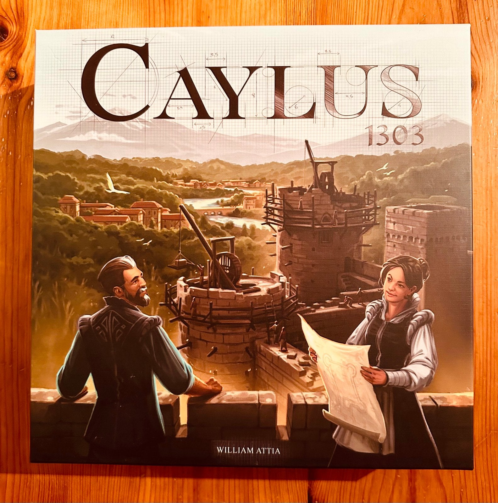 Caylus 1303 (Engels), Vijf spelers of meer, Ophalen of Verzenden, Zo goed als nieuw