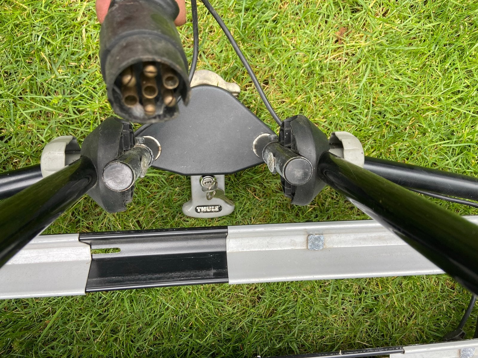 Thule fietsendrager voor trekhaak - 2 fietsen, Ophalen, 2 fietsen, Gebruikt, Trekhaakdrager