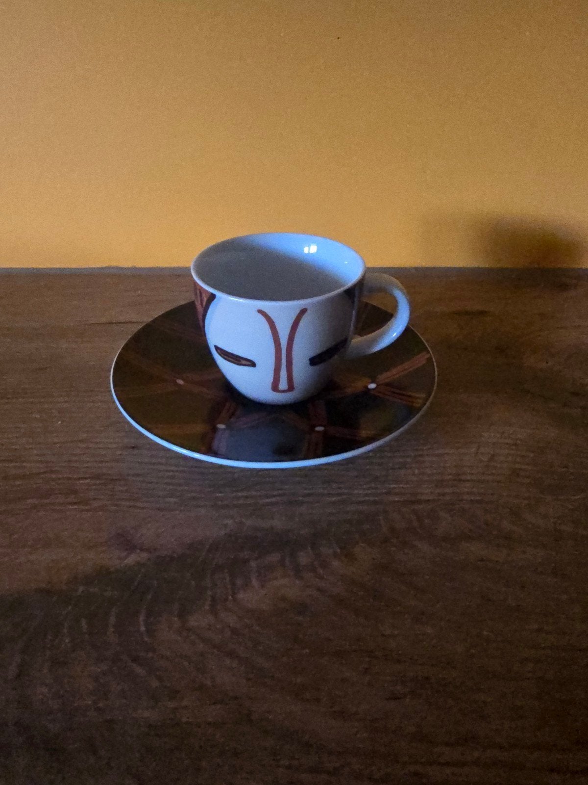 Ritschenhoff My Little Darling Espresso Kop en Schotel, Gebruikt, Overige merken, Keramiek, Ophalen of Verzenden