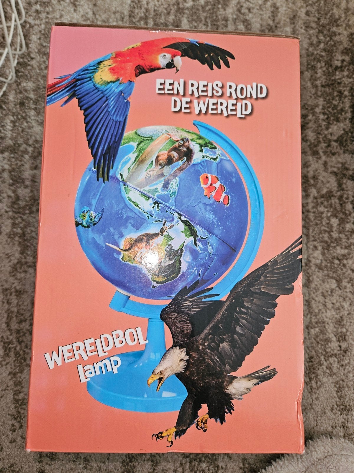 Freek Vonk Wereldbol Lamp - Een Reis Rond De Wereld, Kunststof, Nieuw, Ophalen of Verzenden, Verlicht