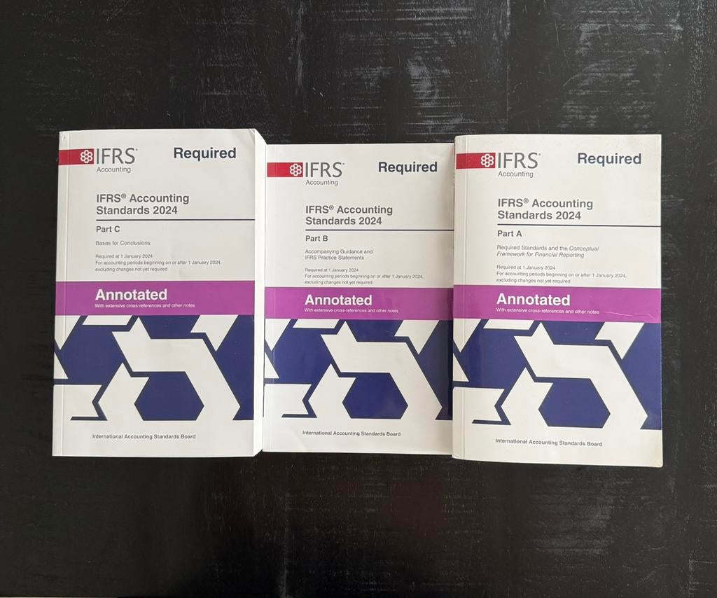 IFRS Accounting Standards 2024, Ophalen of Verzenden, Beta, Zo goed als nieuw