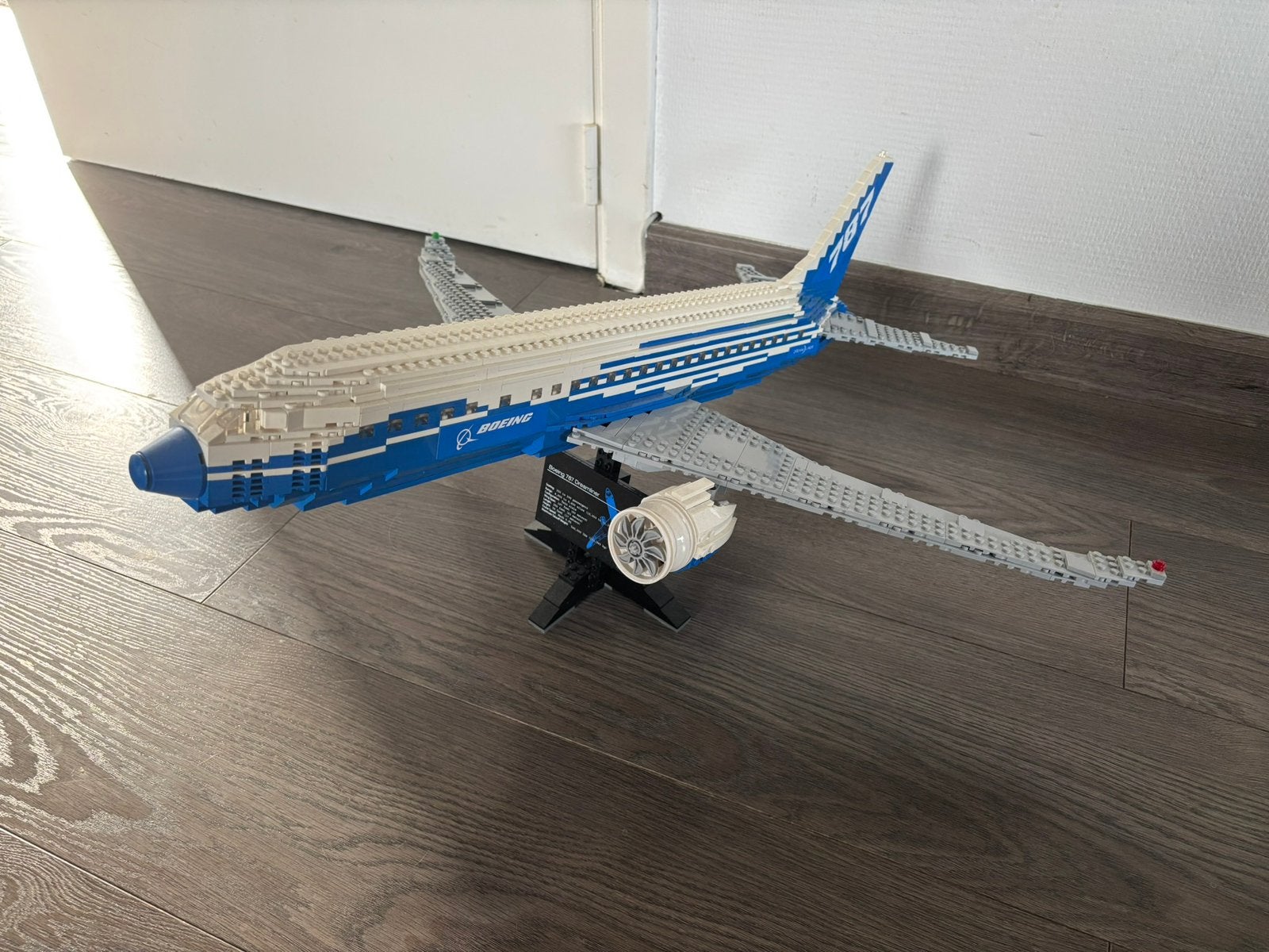 LEGO Boeing 787 Dreamliner 10177 + handleiding (geen doos), Ophalen, Lego, Zo goed als nieuw, Compleet