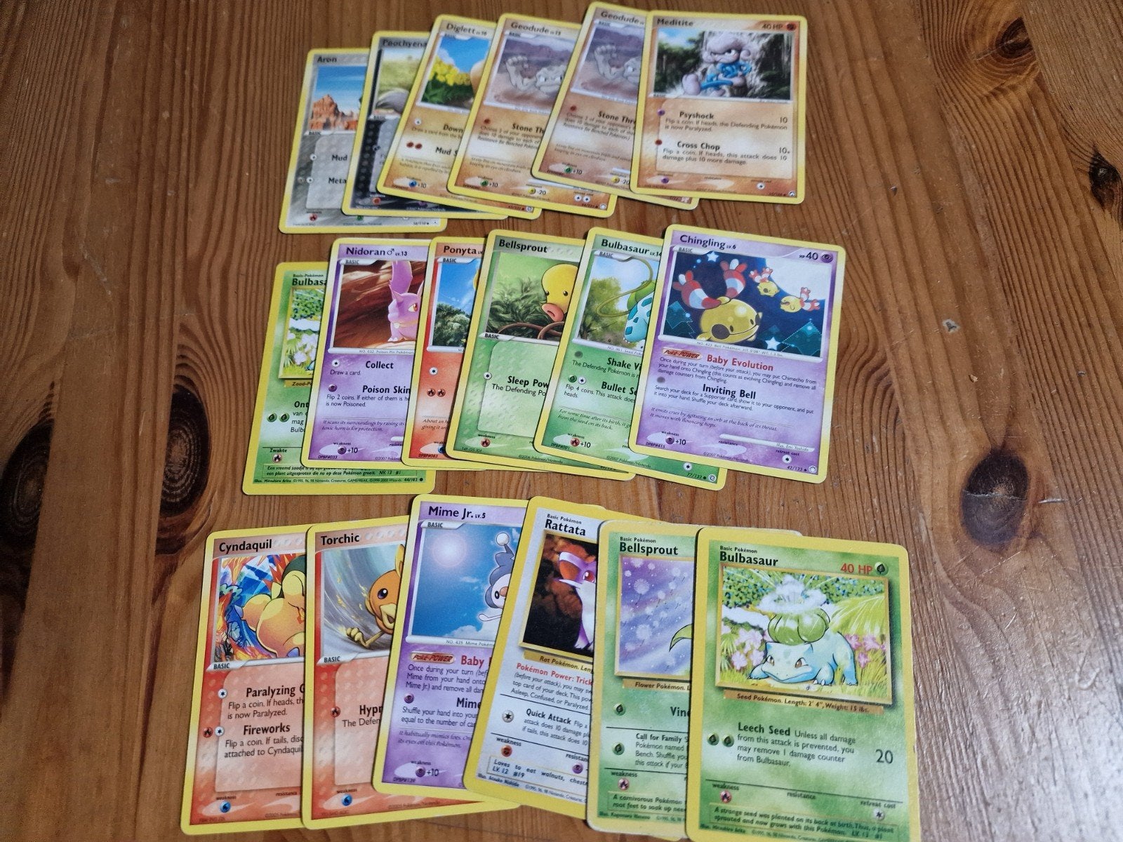 ~100 Pokémon kaarten collectie 1996-2016, Ophalen of Verzenden, Gebruikt, Meerdere kaarten
