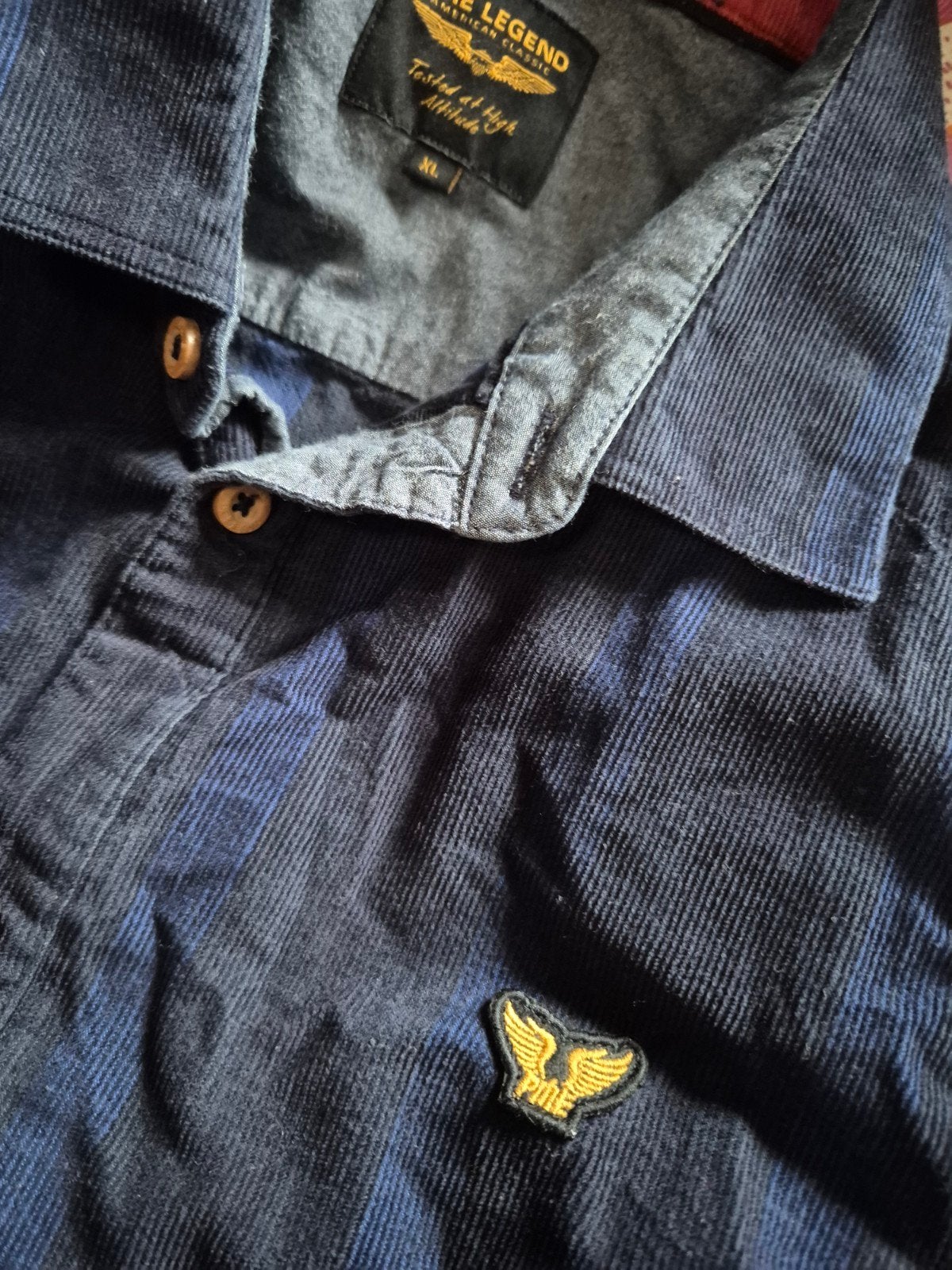 Pme Legend Pall Mall blouse overhemd Corduroy maat XL, Kleding | Heren, ., Zo goed als nieuw, PME Legend, .