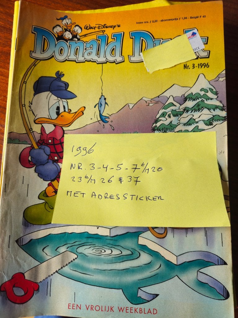 Donald Duck 1996, Boeken, Donald Duck, Meerdere stripboeken, Ophalen, Gelezen