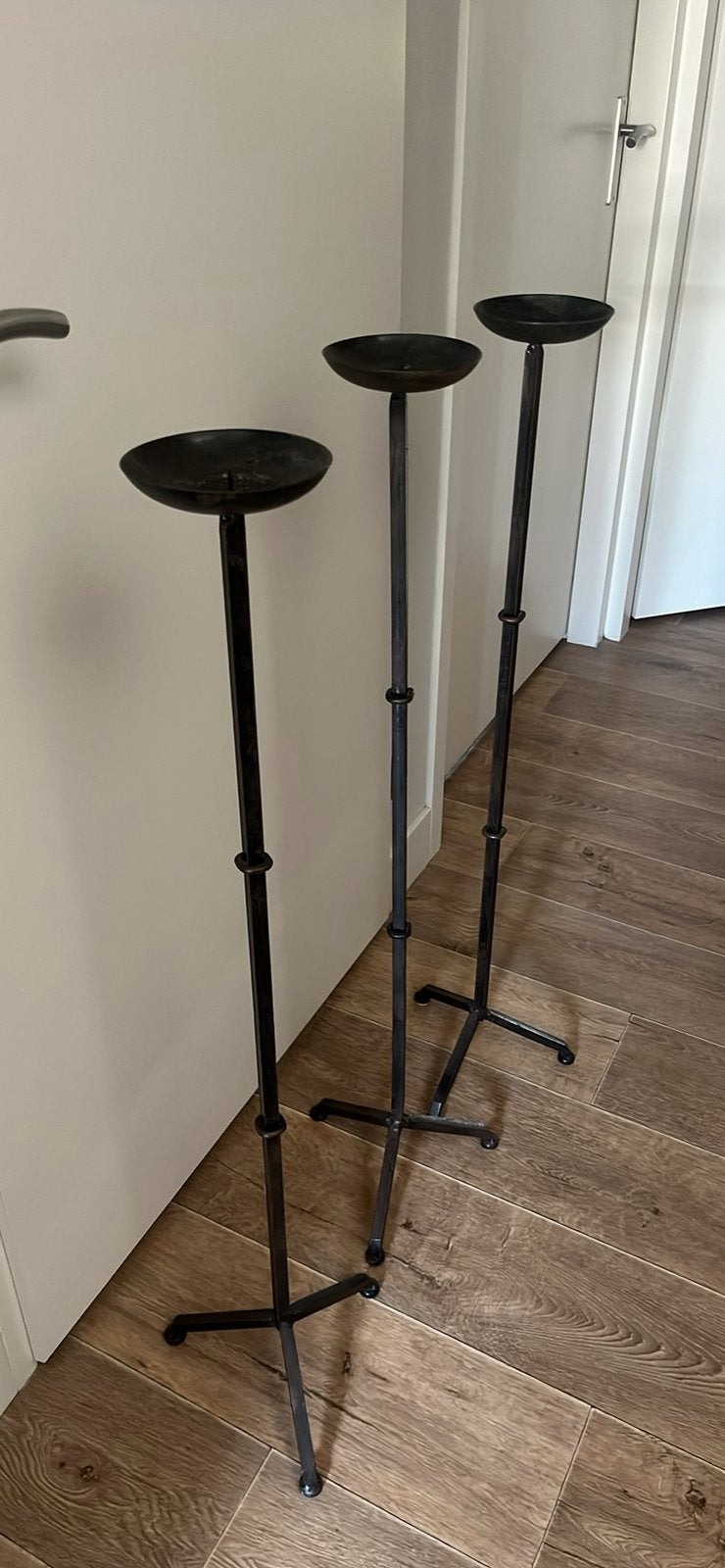Kandelaars, Ophalen, Bruin, Zo goed als nieuw, 102 cm