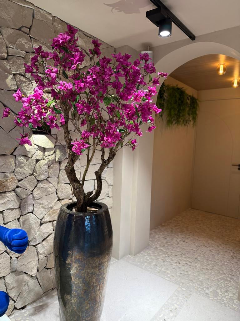 Handgemaakte Meerstammige Bougainvillea Kunstplant, Huis en Inrichting, Woonaccessoires | Kunstplanten en Kunstbloemen, Nieuw
