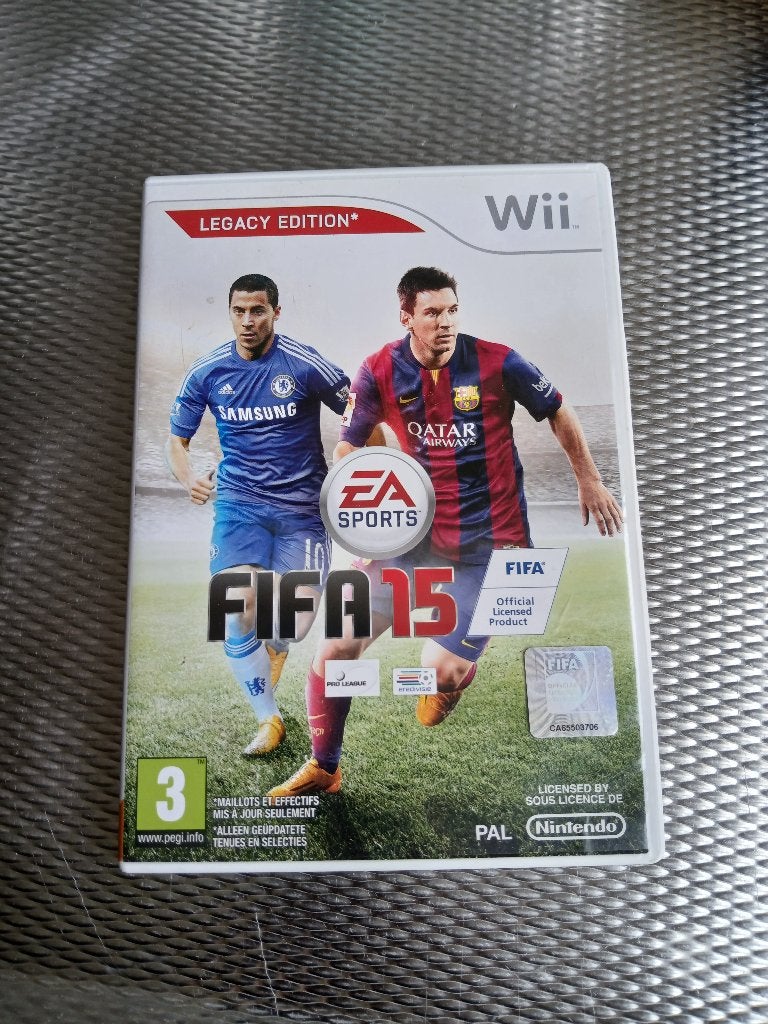 WII spel: Fifa 15, Spelcomputers en Games, Gebruikt, 1 speler, Ophalen of Verzenden, Vanaf 3 jaar