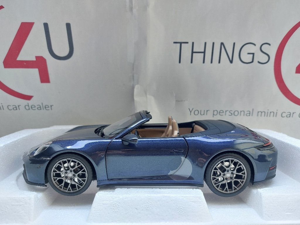 Norev 1:18 Porsche 911 (992) Carrera S Cabrio 2025 Yachting, Ophalen of Verzenden, Nieuw, Auto, Norev